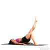 Left Bridge Glute Circles