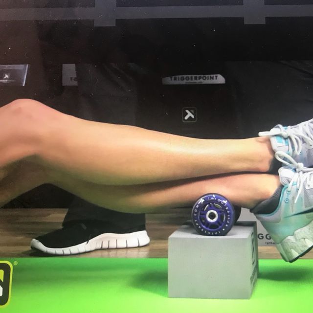 Soleus release Exercise Howto Workout Trainer by Skimble