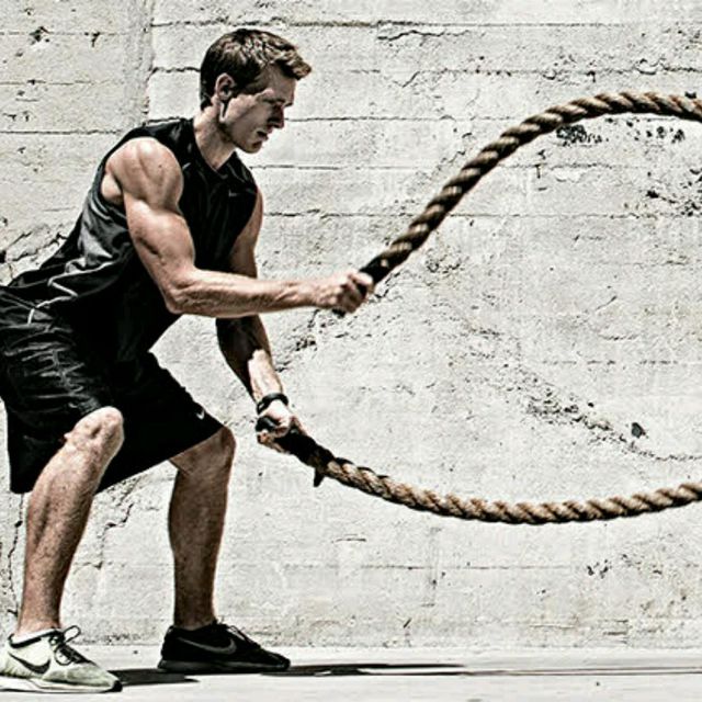 Ropes by Dan Chain Exercise Howto Skimble Workout Trainer