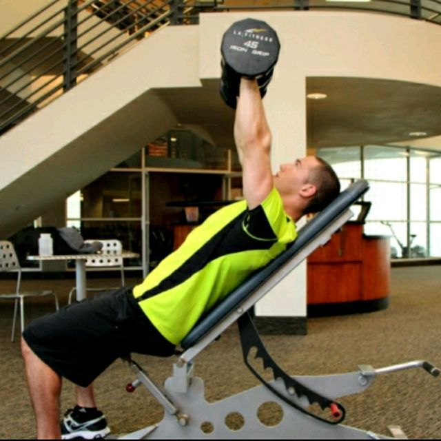 Dumbbell Ladder Press by Ali C. Exercise Howto Skimble