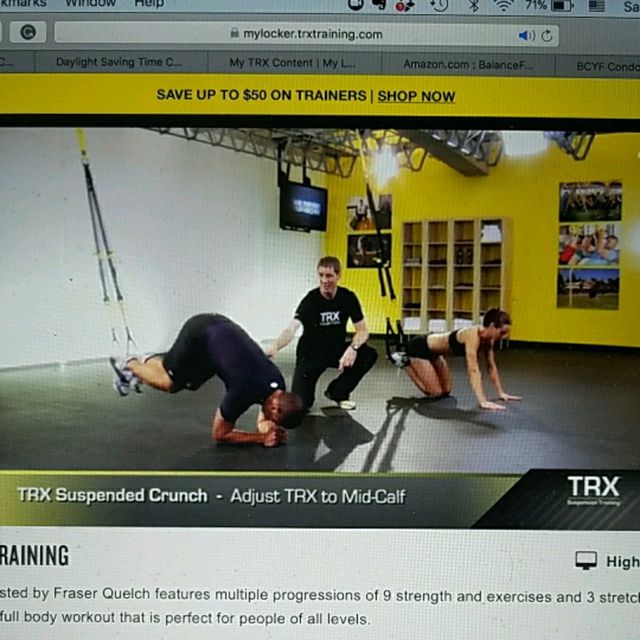 TRX Suspended Crunch by Pedja S. Exercise Howto Skimble