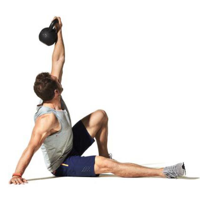 Turkish Half Get Up by Rob D Exercise Howto Skimble