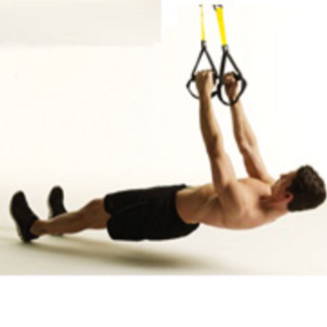 TRX Inverted Row Exercise Howto Workout Trainer by Skimble