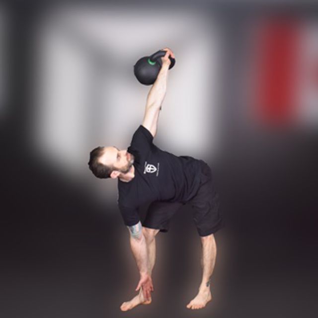 Windmill with KettleBell Exercise Howto Skimble