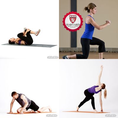 stretching