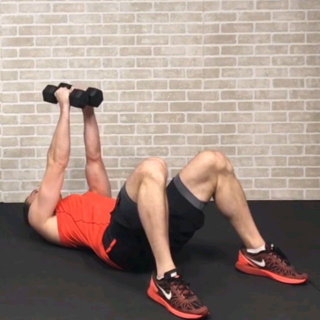 Tricep Crusher Press by Dennis Richardson Exercise Howto Skimble