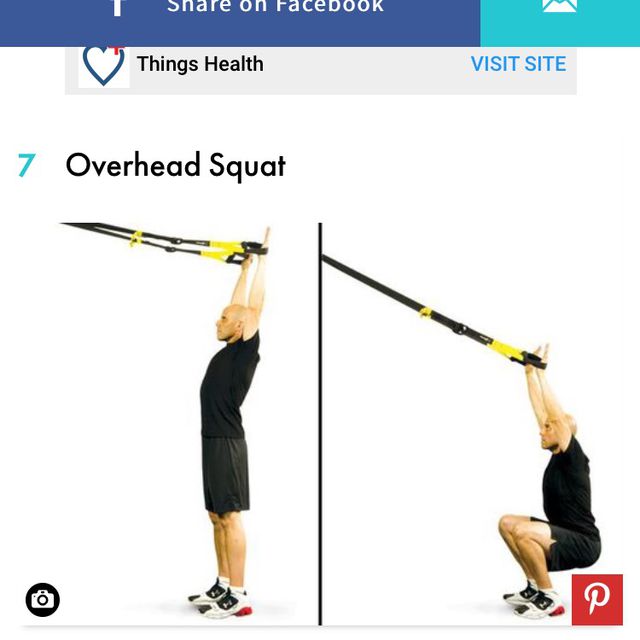 Overhead Squat by Rob D Exercise Howto Skimble
