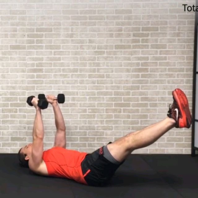 Dumbbell Fly + Hello Dolly Exercise Howto Workout Trainer by Skimble