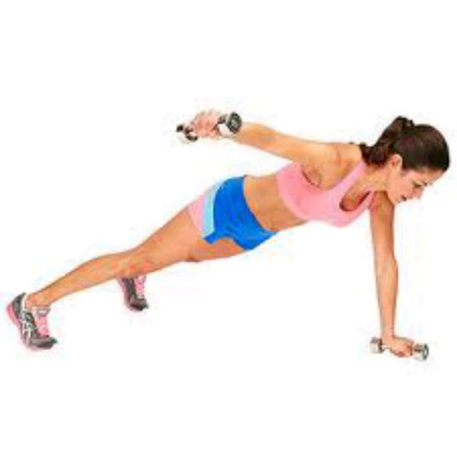 Plank Lateral Lifts by Angel Button Exercise Howto Skimble