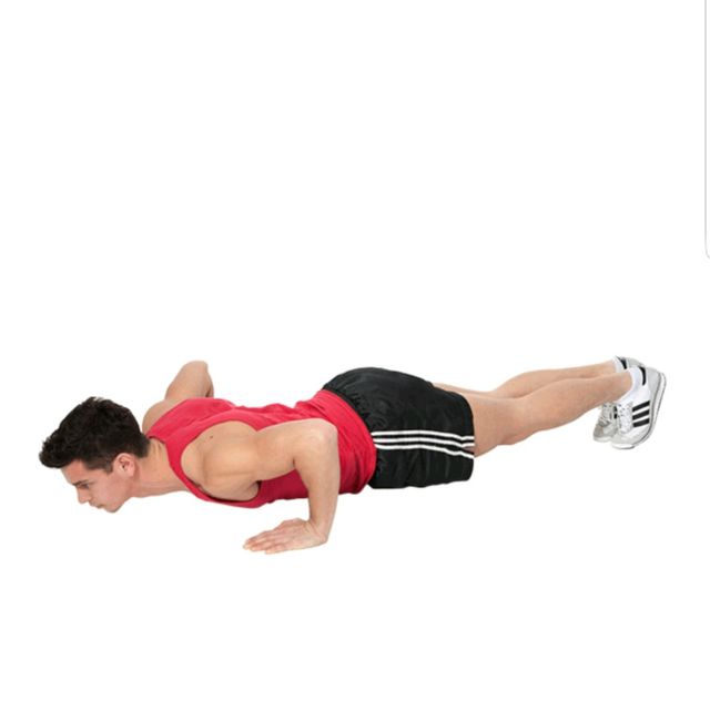 Chest Push Ups by Saranyapong T. Exercise Howto Skimble