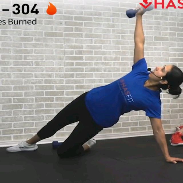 High Plank Row + Press Exercise Howto Workout Trainer