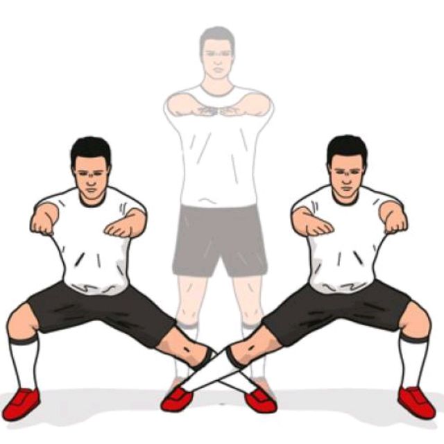 Lateral Squat Switches by Gerrand Crosby Exercise Howto Skimble
