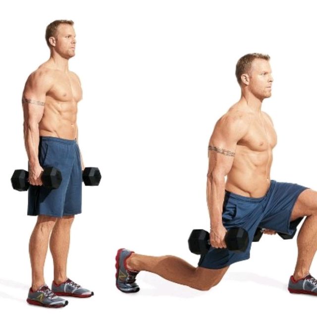 Dumbbell Lunges What Weight