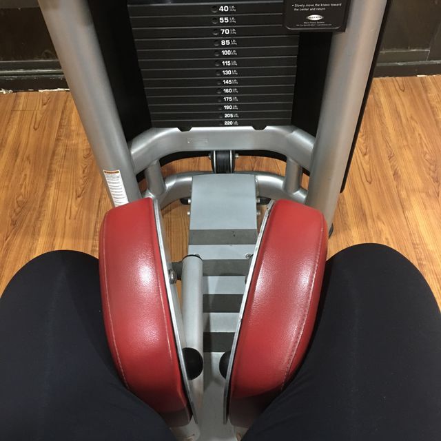 Thigh Squeeze by Wafa Mohanna Exercise Howto Skimble