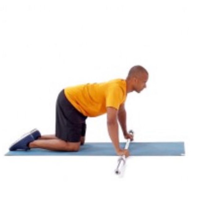 Barbell Rollout Exercise Howto Workout Trainer by Skimble