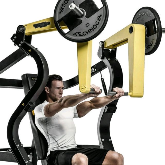 Chest press (gym equipment) Exercise Howto Workout