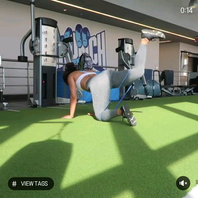 Glute Activation Banded Donkey Kicks To Banded Fire Hydrants by