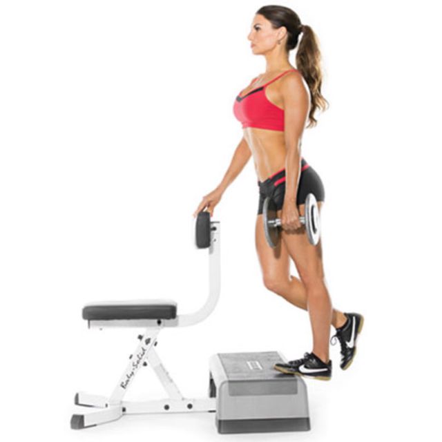 Weighted Calf Raise Exercise Howto Skimble