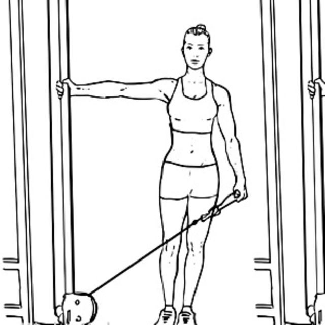 Cable Side Laterals Raises by Nicole T. Exercise Howto Skimble