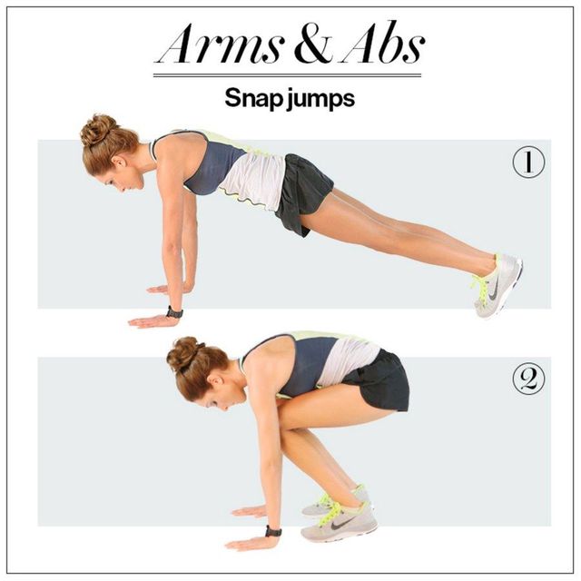 Snap Jumps by Sandra Silva Exercise Howto Skimble