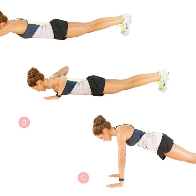 Lay Down Push Up by Tanya M. Exercise Howto Skimble