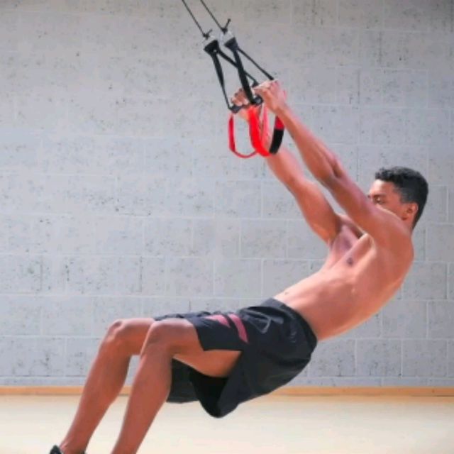 Suspension Row Exercise Howto Workout Trainer by Skimble