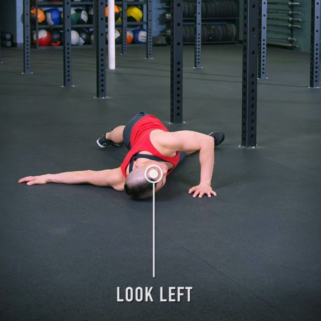 Shoulder Rollover Right Exercise Howto Workout Trainer by Skimble