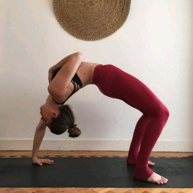Wheel Pose Onearm Eka Hasta Urdhva Dhanurasana Exercise Howto