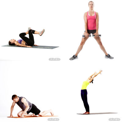 stretching