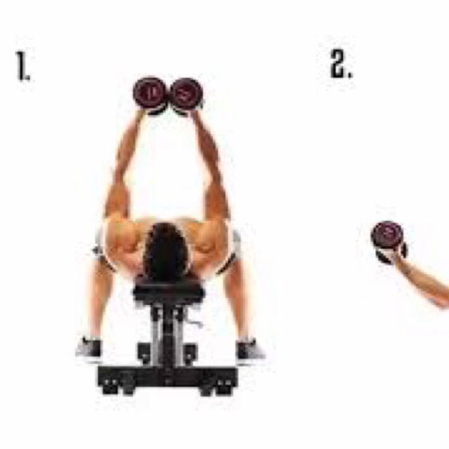 Dumbbell bench fly by Adele A. Exercise Howto Skimble