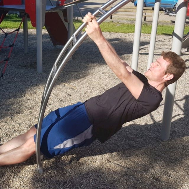 Incline Child Ladder Rows Exercise Howto Workout