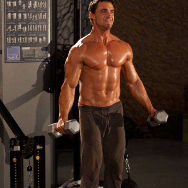 Side Laterals to Front Raise Exercise Howto Workout Trainer by Skimble