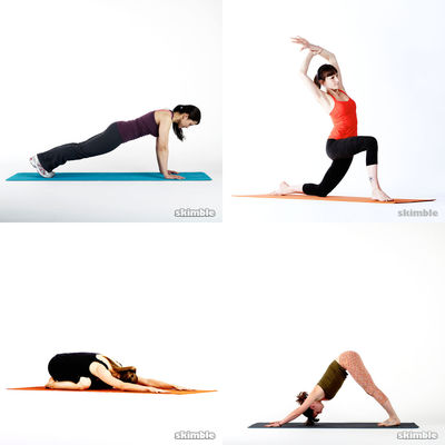 stretching