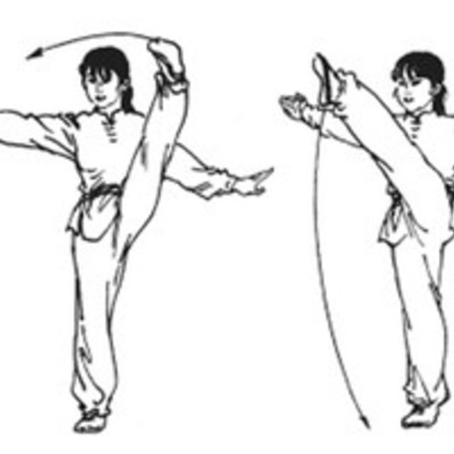 Crescent Kicks by Gordon Kennedy Exercise Howto Skimble