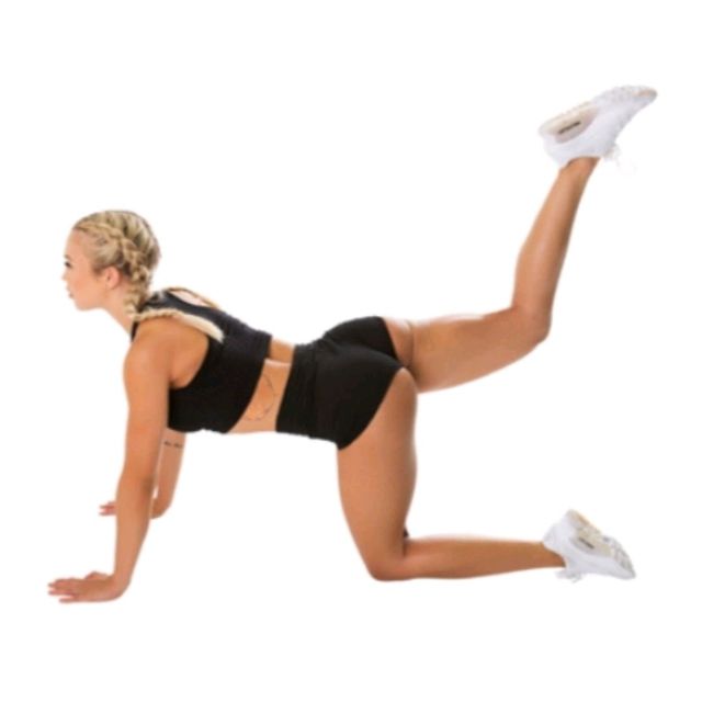 Donkey Kicks by Melissa R. Exercise Howto Skimble