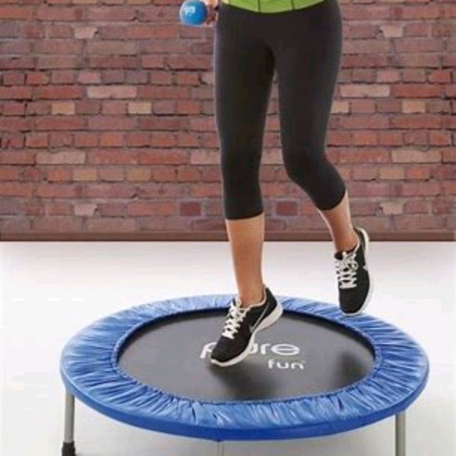 Rebounder Running by Sonia R. Exercise Howto Skimble