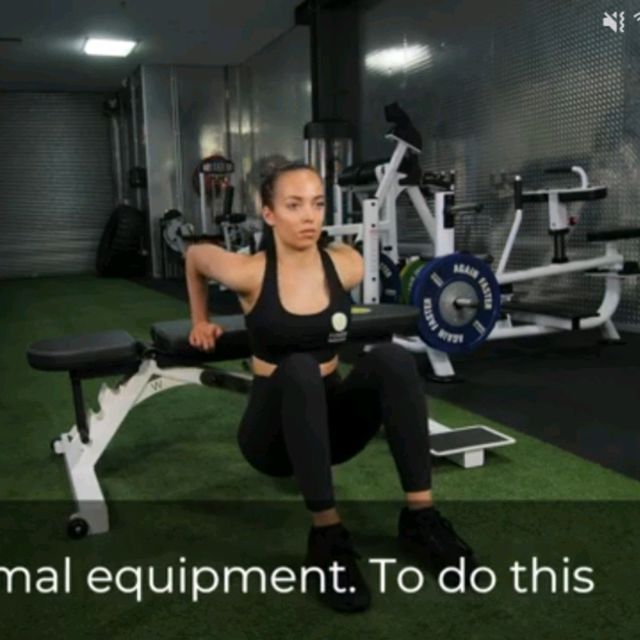 Bench Dip by Danielle Ahler Exercise Howto Skimble