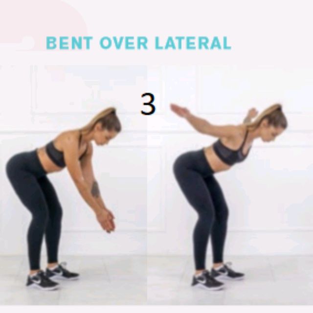 Bent Over Lateral by Lily Rinehart-mann - Exercise How-to - Skimble