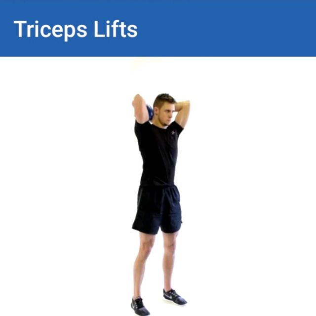 Triceps lifts by Tanya P Exercise Howto Skimble