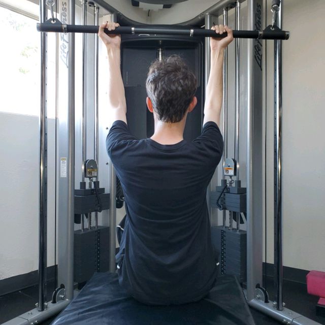 Cable Lat Pulldown by Juan Paolo Galvez Exercise Howto Skimble