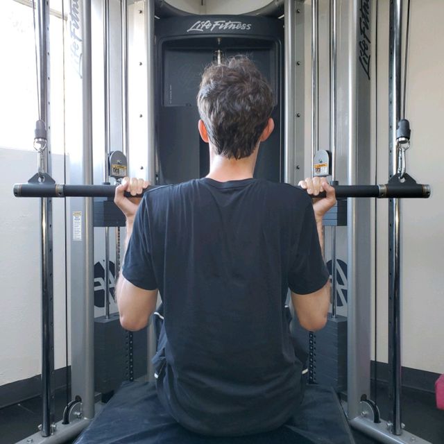 Cable Lat Pulldown by Juan Paolo Galvez Exercise Howto Skimble