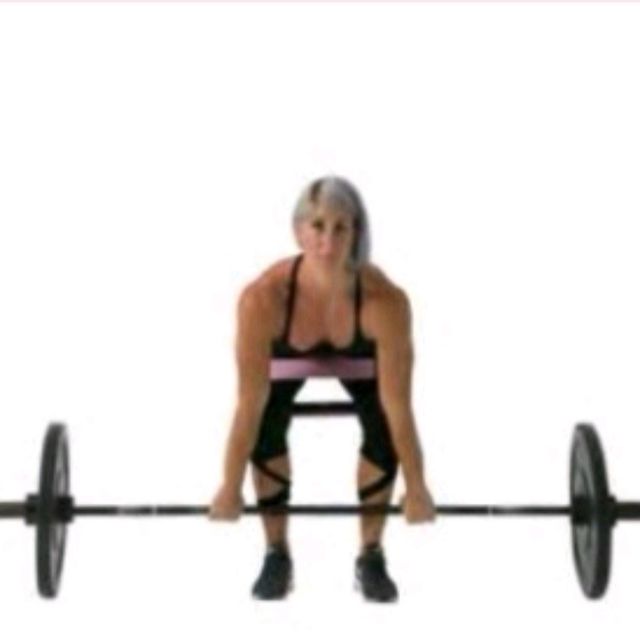 Deadlift With Band Exercise Howto Workout Trainer by Skimble