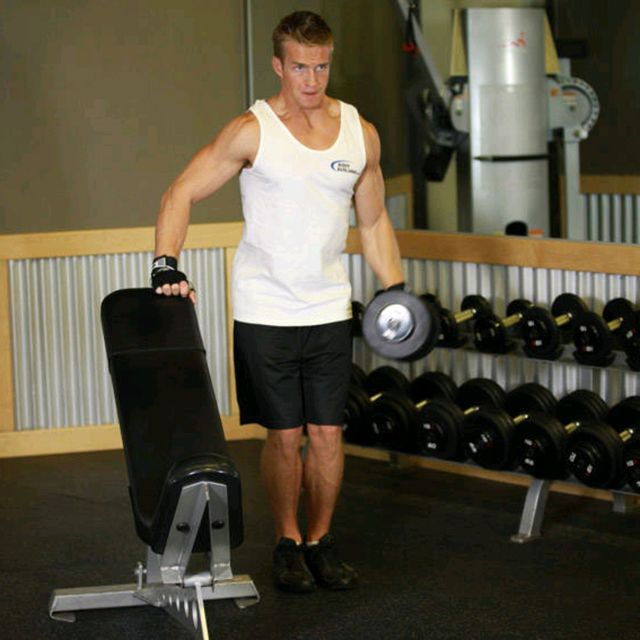 One Arm Side Laterals by Aaron Austin Exercise Howto Skimble