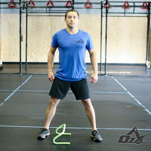 Side Steps Exercise Howto Workout Trainer by Skimble