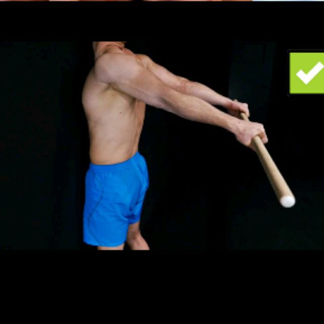 Shoulder Extension Exercise Howto Workout Trainer by Skimble