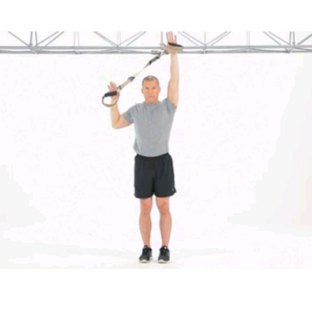 TRX Wall Slides ( Facing Away ) by Alex 🌊. Exercise Howto Skimble
