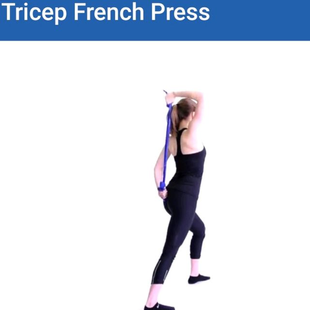 Tricep French press by Tanya P Exercise Howto Skimble