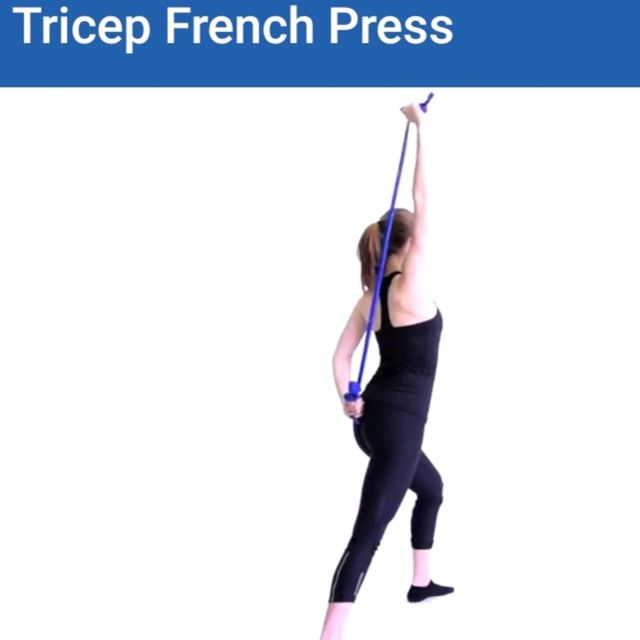 Tricep French press by Tanya P Exercise Howto Skimble
