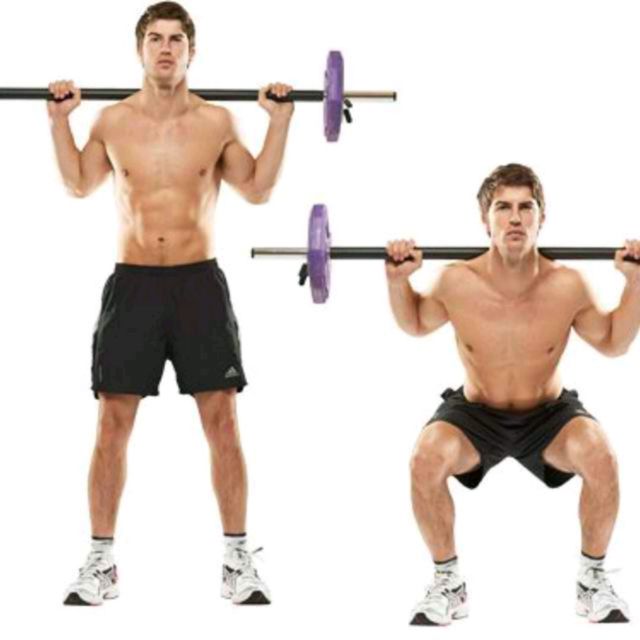 Squats With Weights by Ran P Exercise Howto Skimble