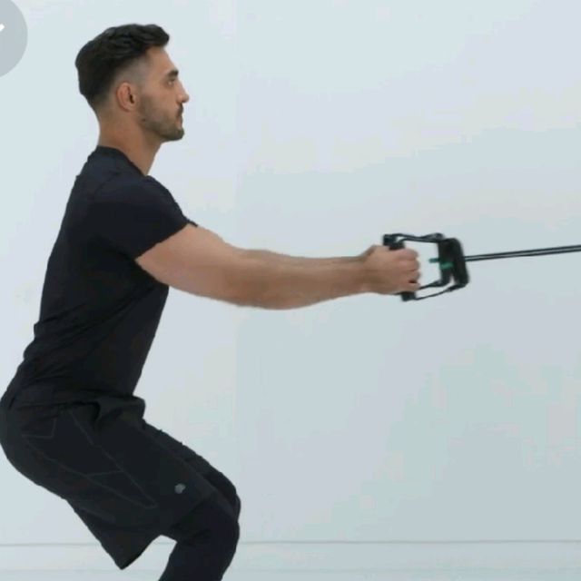 Resistance tube row by Tanya P Exercise Howto Skimble